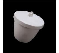 1 crogiolo in ceramica ad alta resistenza da 200 ml/300 ml con coperchio, ideale for la raffinazione dei metalli e for uso in laboratorio(300ml)