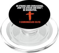 1 Cronache 22:13 Versetti della Bibbia Scrittura PopSockets PopGrip per MagSafe