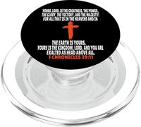 1 Cronache 29:11 Versetti della Bibbia Scrittura PopSockets PopGrip per MagSafe
