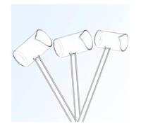 1 cucchiaio di vetro da laboratorio, tazza di campionamento con manico lungo, imbuto for aggiunta di liquidi, cucchiaio di campionamento(10mlX20CM)