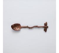1 cucchiaio in rame a forma di libellula, cucchiaino da caffè, cucchiaino da tè, cucchiaio da zucchero creativo in acciaio inox, cucchiaio da mescolare, cucchiaio da dessert, utensili da cucina