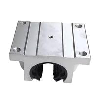 1 cursore TBR20UU con blocco di supporto for cuscinetti a sfere lineari TBR20 da 20 mm(TBR16UU)