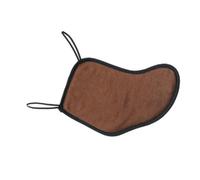 1 cuscinetto per spalla per violino 4/4, riduce l'attrito e assorbe il sudore, accessori (marrone)