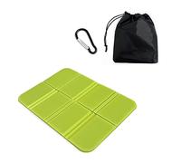 1 cuscino pieghevole per esterni, impermeabile, isolamento portatile, in schiuma, per campeggio, gite, viaggi all'aperto (verde)