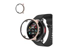 1 custodia, compatibile con Polar Vantage V3/Polar Vantage M3, design integrato per la massima protezione dello smartwatch, PC + schermo pellicola temperata, protezione dai graffi, rosa