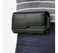 1 Custodia in pelle compatibile con iPhone 14, 14 Pro, 13 Pro, 13, 12 Pro, XS, 11 Pro, X, 10, Galaxy S10E, adatta per la serie Otterbox Commuter, con molletta da cintura, custodia da cintura, copertur