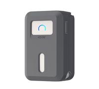 1. Custodia in silicone antiurto per S1 45 W 10000 MAH protezione di potere mobile antigraffio manica flessibile antiscivolo custodia per telefono in silicone grigio