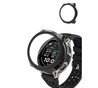 1 custodia per Amazfit Cheetah2 Pro, custodia rigida in policarbonato yystao e vetro temperato 9H, custodia all-in-one, protezione completa, colore nero