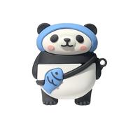 1 custodia per cuffie a forma di panda dei cartoni animati