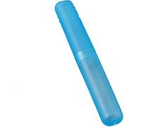 1 custodia per spazzolino da denti in plastica portatile, da viaggio, da campeggio, custodia per spazzolino da trucco, copertura antipolvere con foro per l'aria traspirante, resistenza e attrazione