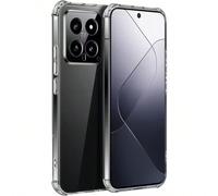 1 Custodia per telefono cellulare trasparente, con assorbimento degli urti e protezione con cuscino d'aria, compatibile con Infinix Hot 60 Pro+, 15T 5G, 15T PRO 5G, 17, Poco C71 4G, Nova 14 Pro, Nova 