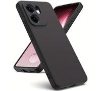 1 Custodia per telefono in arenaria nera, adatta per telefoni Vivo, custodia nera per telefoni Realme, custodia per telefono, cover per telefono, custodia nera per telefono, custodia per telefono semp