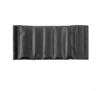 1 custodia refrigerante per bottiglie di champagne, birra, vino con gel di raffreddamento a lunga durata, copertura termica in poliestere, nera (17,3 x 14,5 x 1 cm)