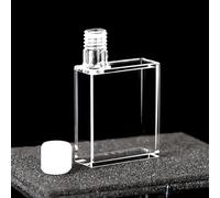 1 cuvetta al quarzo con tappo a vite (10/32 mm)/11 ml/luce a sei vie