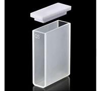 1 cuvetta al quarzo da 30 mm con coperchio, luce bidirezionale JGS1, adatta for spettrofotometro da laboratorio. Adatta for UV visibile.(High transmittance)