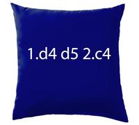 1. D4 D5 2. C4 Regina Gambit Scacchi Apertura - Cuscino - C4 Master Regina