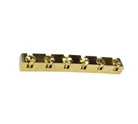 1 Dado Regolabile In Altezza In Ottone Per Chitarra Elettrica 42 Mm/43 Mm Sostituzione Del Capotasto Per Chitarra | Questo dado resiste all'usura e mantiene l'integrità di sintonizzazione nel tempo (42 mm)
