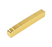1 dado Yootones per chitarra elettrica, in ottone, a 6 corde, scanalato, per parti di chitarra Les Paul Epiphone (42 mm)