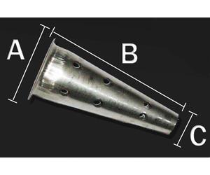 1 DB KILLER 54MM MARMITTA SCARICO MSR MIVV GPR ARROW LEOVINCE MODELLO 3 CONO