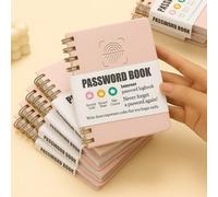 1 di 120 pagine Semplice Libro delle Password, Gestione Avanzata degli Indirizzi e delle Password in formato A6 Minimalista, con Accesso Rapido ai Siti Web, Perfetto per Accessi Internet di Casa, Uffi