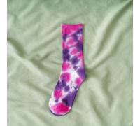 1 di Calze Tie-Dye da Donna, Lunghezza a Metà Polpaccio