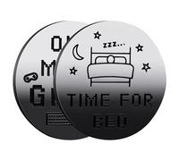 1 di gioco aggiuntivo per la moneta a letto -Decisione -Decisione -Piece di elaborazione, moneta per andare a letto | 1 gioco/ aggiuntivo per dormire e 1