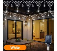 1 di Luci Solari a Forma di a Stella, Luci Smart, Accensione/Spegnimento Automatico, Adatte per , Giardino, Balcone, Luci Decorative da Interno per Tende, È il Miglior Regalo per Halloween e Natale