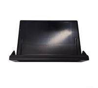 1 Din Car Stereo Dashboard Storage Box Player Refitting Kit ABS Nero Facile Installare