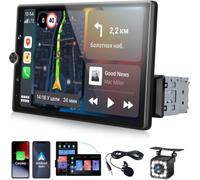 1 Din CarPlay Android Auto Autoradio con 10.4 Pollici Schermo Stereo Auto