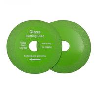 1 disco da taglio for vetro da 100/110/115/125 mm, lama ultrasottile for smerigliatrice angolare in ceramica for bottiglie di vino e giada diamantata.(100mm)