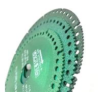 1 disco da taglio in vetro, utilizzato for la molatura di lastre di roccia, marmo, bottiglie di vino in cristallo di giada, lama for smussatura, taglio del vetro(125x22.23mm)