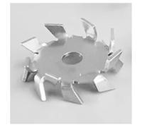 1 disco di dispersione agitatore tipo dente in acciaio inossidabile 304, girante da laboratorio, piastra rotonda Attrezzature da laboratorio