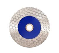 1 disco diamantato a doppia faccia, lama for sega, segmento esagonale, mola for smerigliatura di piastrelle, ceramica, marmo, piastra di taglio for granito(1pc 115mm)