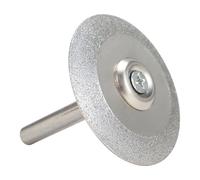 1 disco diamantato da 45 mm, mini disco lucidante for trapano e smerigliatrice - Ideale for metallo, tungsteno e materiali duri(45x6mm)