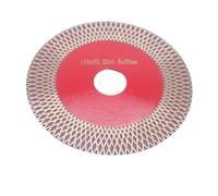 1 disco diamantato da taglio for metallo da 4,5 pollici e 115 mm, for piastrelle in ceramica, porcellana, marmo, pietra circolare, lama for smerigliatrice angolare(125mm)