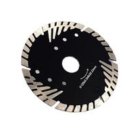 1 disco diamantato for granito, marmo e cemento con denti di protezione da 105/115/125/150/180/200/230/250/300 mm(150mm)