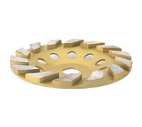 1 disco diamantato Turbo Cup for smerigliatrice angolare - utensile lucidante da 4/5/6/7" for cemento, granito, pietra e ceramica(100mm)