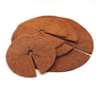 1 disco per pacciamatura in cocco Tappetino in fibra di cocco da 60 cm Tappetino