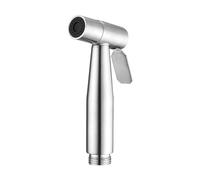 1 doccetta a mano, soffione doccia in acciaio inox, spruzzatore bidet per WC, doccetta a mano, colore argento