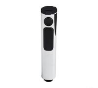 1 doccetta per bidet, doccetta spray per sanitari Shattaf doccia per la pulizia del pavimento, per cani da compagnia e per innaffiare fiori e erba bianca (cromata)