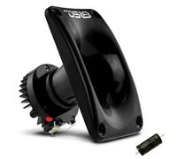 1 DS 18 PRO-DKN25 driver a compressione con tromba rettangolare da 12 x 7 cm, 60 watt rms e 120 watt max, 8 ohm, 108 db, magnete al neodimio, per casa, 1 pezzo + condensatore omaggio