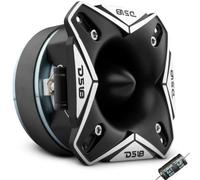 1 DS 18 PRO-TWX3.8Ti super bullet tweeter da 9,7 x 9,7 cm, da 250 watt rms 500 watt max, 8 ohm, 108 db spl, per casa, 1 pezzo + condensatore di installazione