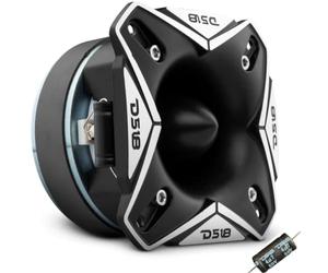 1 DS 18 PRO-TWX3.8Ti super bullet tweeter da 9,7 x 9,7 cm, da 250 watt rms 500 watt max, 8 ohm, 108 db spl, per casa, 1 pezzo + condensatore di installazione