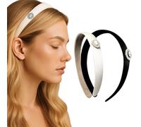 1 elegante fascia in raso per donne e ragazze, leggera, confortevole, senza danni, accessorio per capelli, stile coreano femminile, per tutti i giorni, sposa, feste, balli, regali, tutti i tipi di