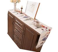 1. Elegante Tovaglia In Poliestere Con Stampa Floreale In Lavatrice A Vecchiaia Per La Decorazione Da Pranzo A Casa Decorazione Poliestere Tovaglia