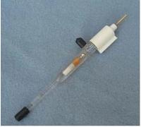 1 elettrodo in ossido di mercurio - Elettrodo di riferimento in vetro da 135 mm con estremità anteriore in ceramica porosa for misurazioni accurate(Saturated Calomel)