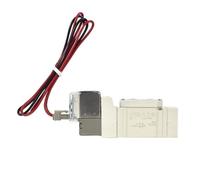 1 elettrovalvola elettromagnetica SY3320 M5, componente pneumatico, elettrovalvola a 3 posizioni con posizione centrale chiusa (SY3320-4GD-M5)
