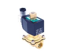 1 elettrovalvola for acqua da 3/8" 1/2" 3/4" 12 V normalmente aperta 220 V NPT BSP filettatura EPDM 120°(NPT-24VAC,3/8 Inch)