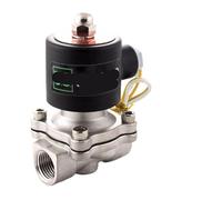 1 elettrovalvola in acciaio inox da 1/2" 3/4" 1" 24 V 12 CC 110 CA(NPT-AC 24V,0.5 Inch)