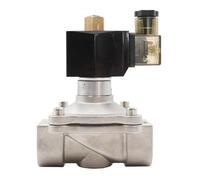1 elettrovalvola normalmente aperta, da G3/8" a G2", valvola pneumatica AC220V DC12V DC24V IP65(1-1/2")